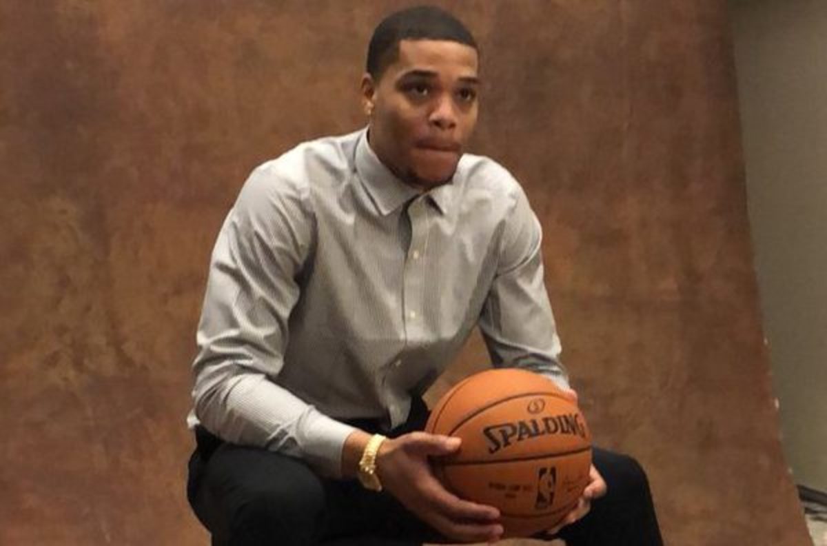Miles Bridges at the 2018 NBA Draft (PHOTO:  @NBADraft )